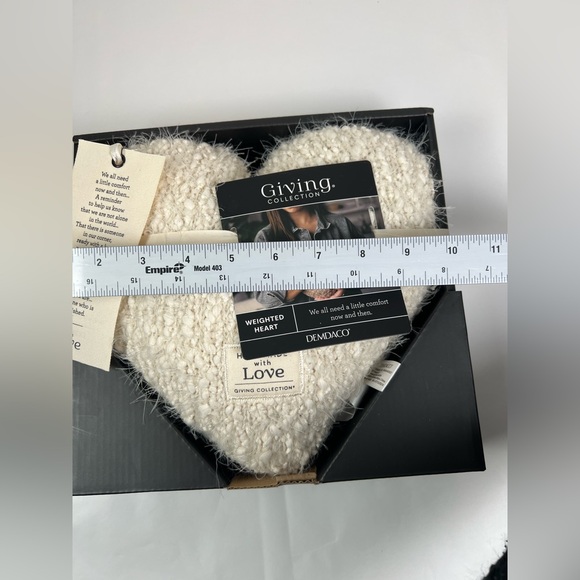 DEMDACO® Weighted Heart Giving Pillow - Picture 5 of 6